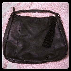 Large Black EXPRESS Shoulder Bag